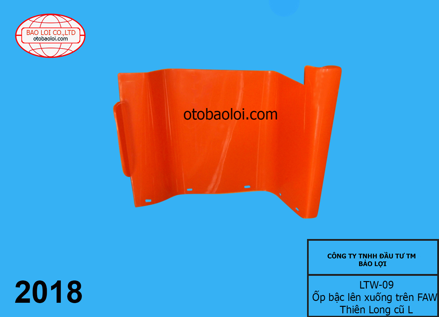 Ốp bậc lên xuống trên FAW Thiên Long cũ L