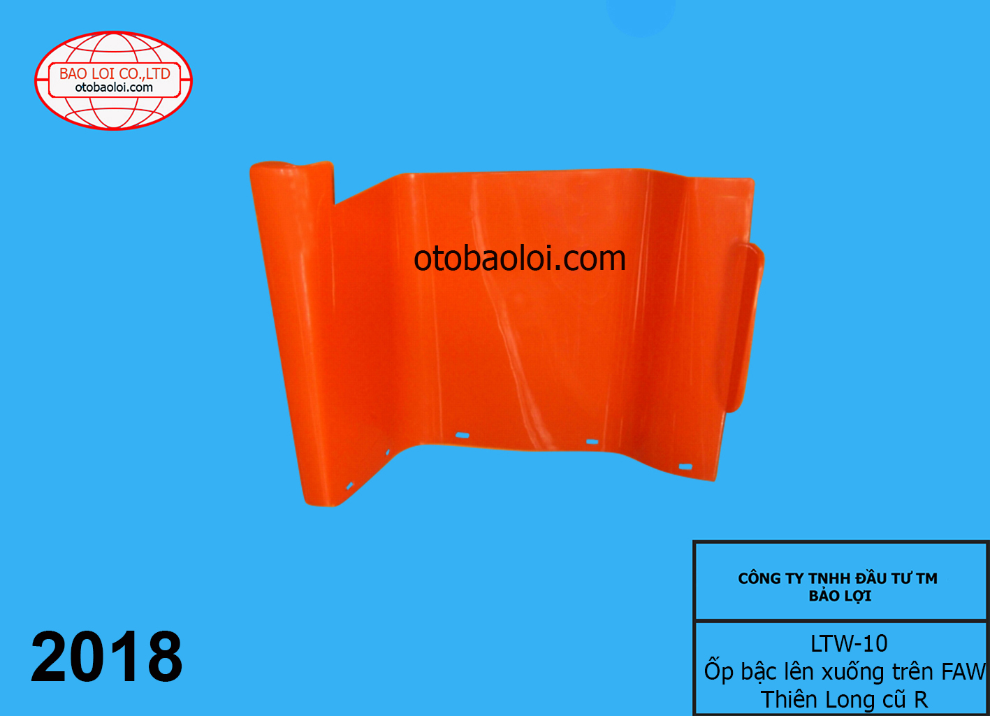 Ốp bậc lên xuống trên FAW Thiên Long cũ R