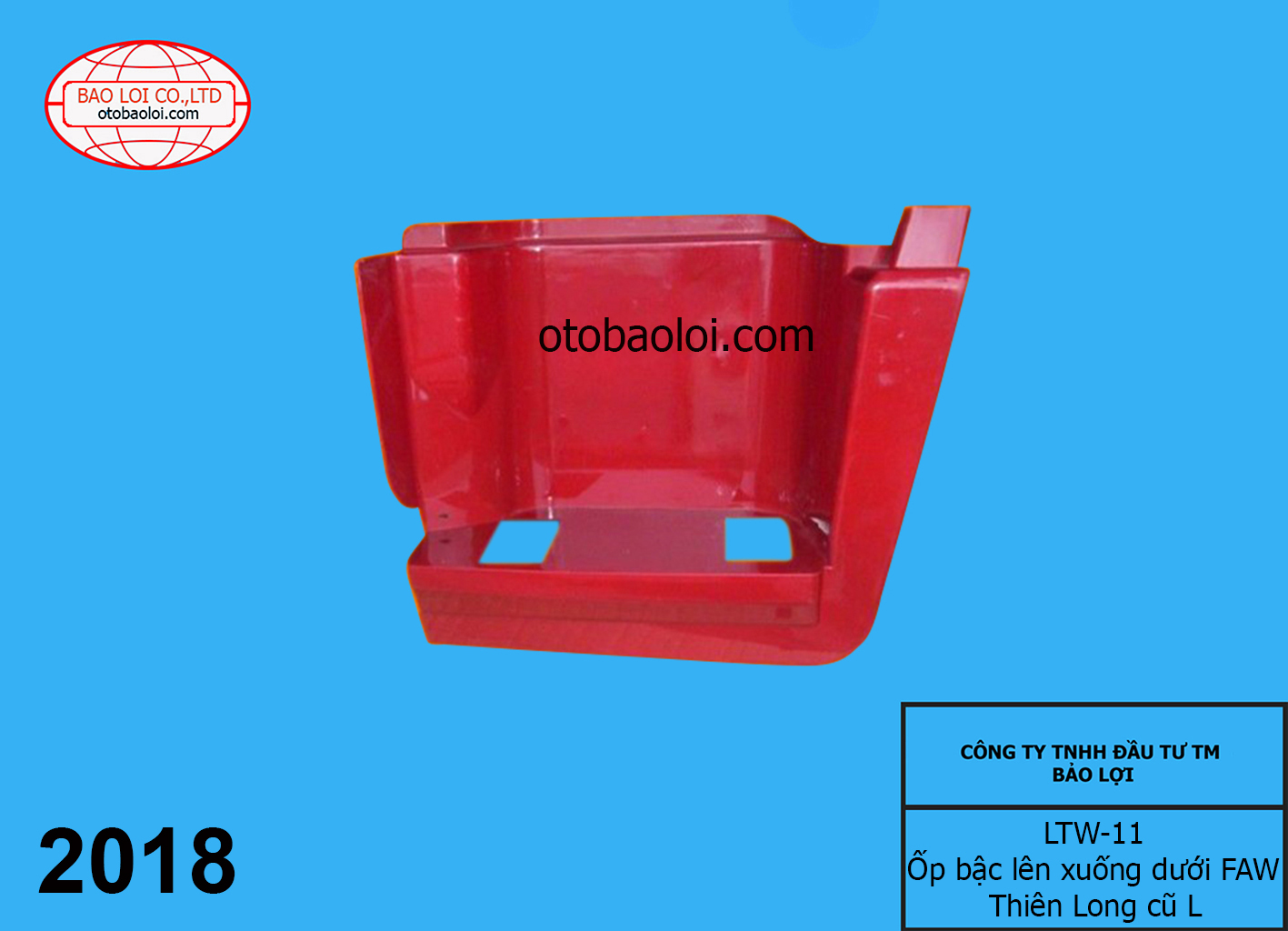 Ốp bậc lên xuống dưới FAW Thiên Long cũ L