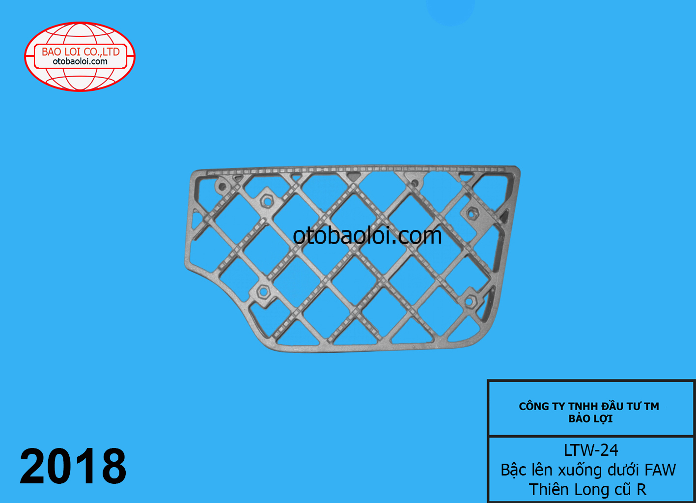 Bậc lên xuống dưới FAW Thiên Long cũ R