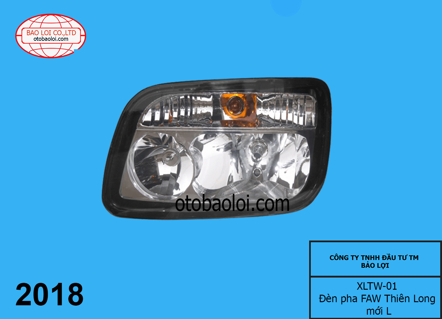 Đèn pha FAW Thiên Long mới L