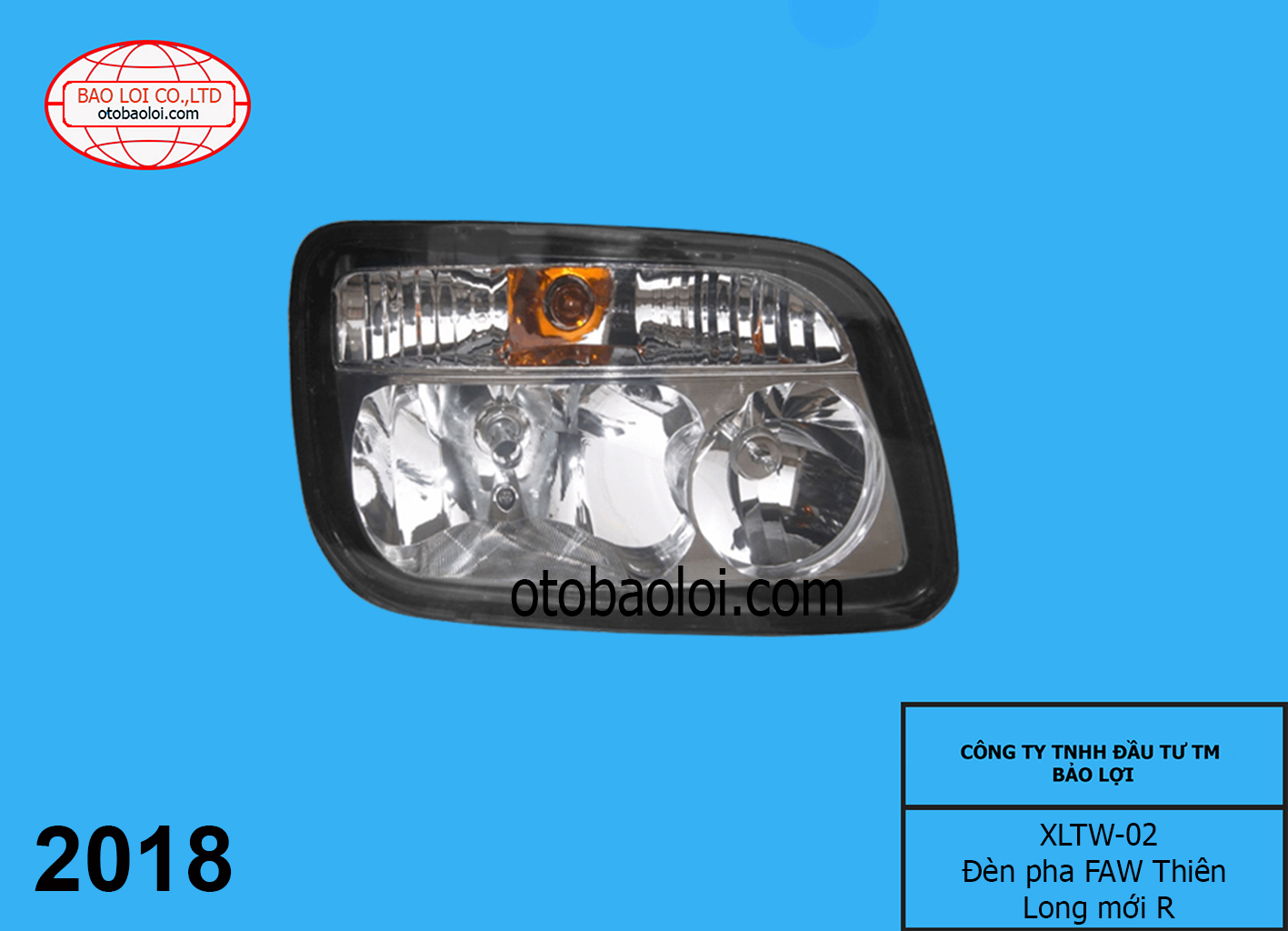 Đèn pha FAW Thiên Long mới R