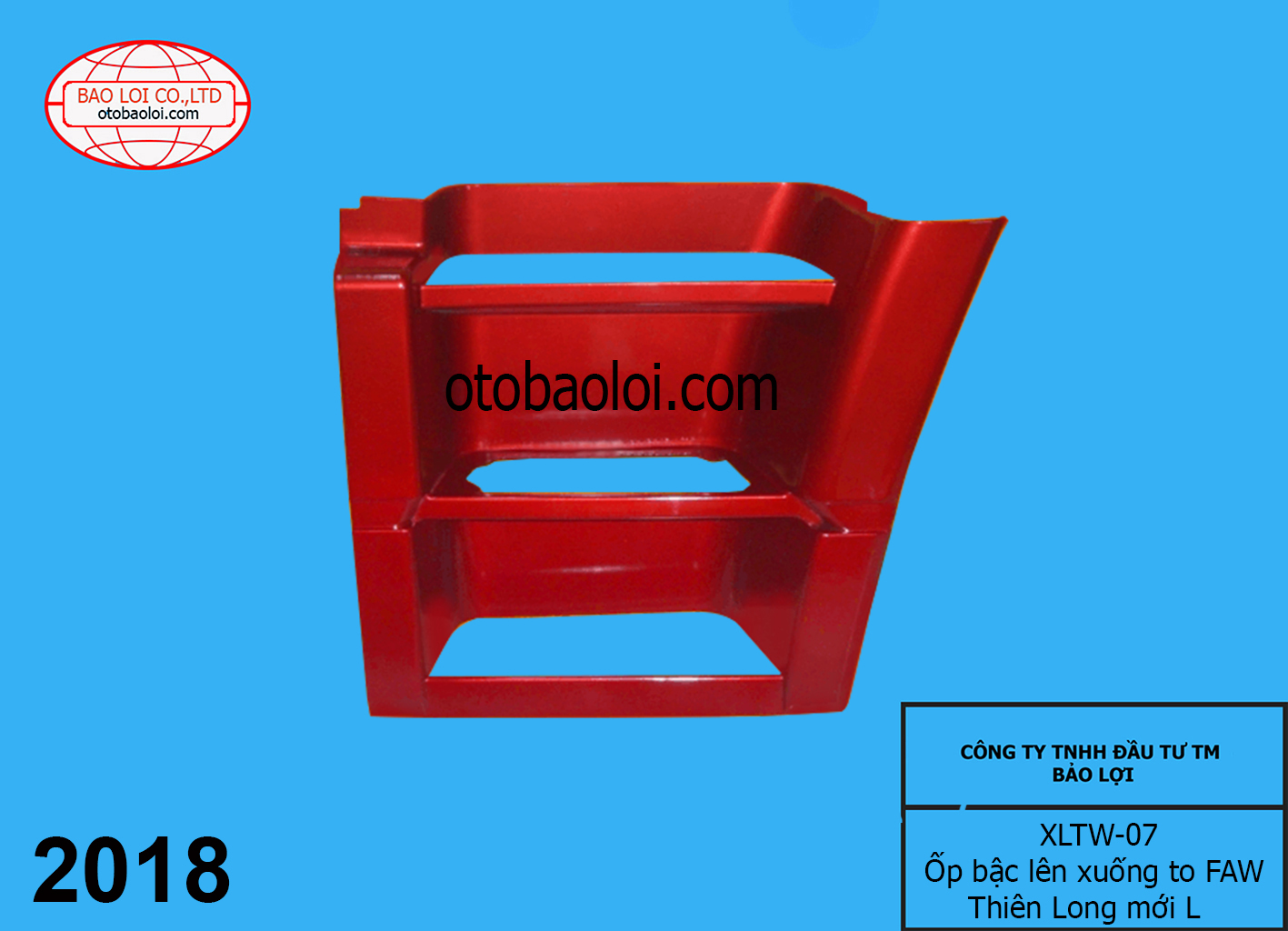 Ốp bậc lên xuống to FAW Thiên Long mới L