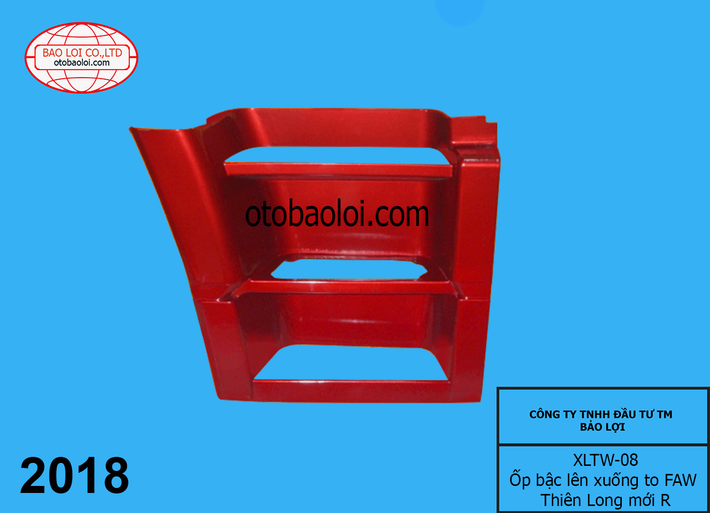 Ốp bậc lên xuống to FAW Thiên Long mới R