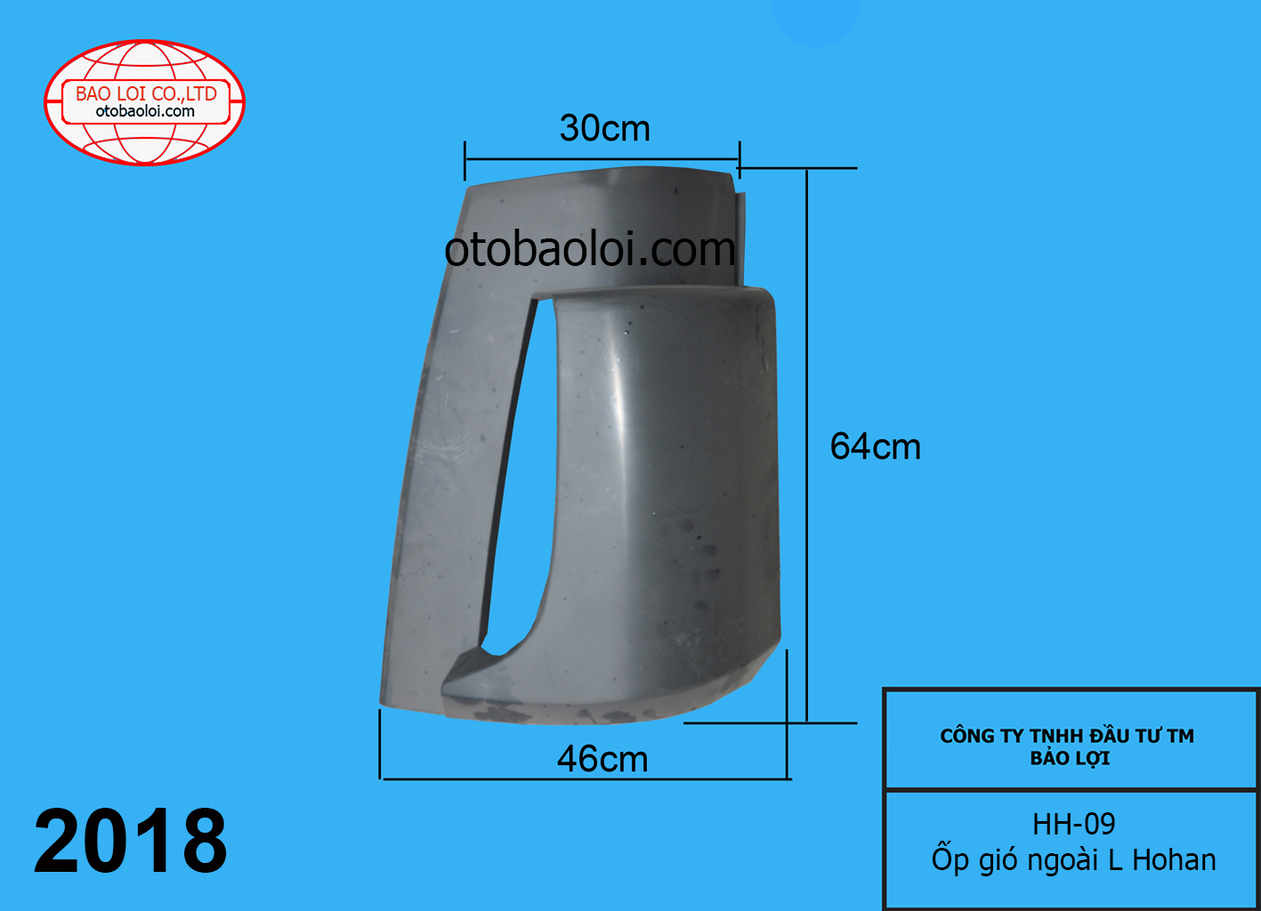 Ốp gió ngoài L Hohan