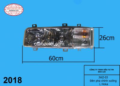 Đèn pha chính xưởng L Hoka