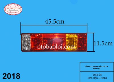 Đèn hậu L Hoka