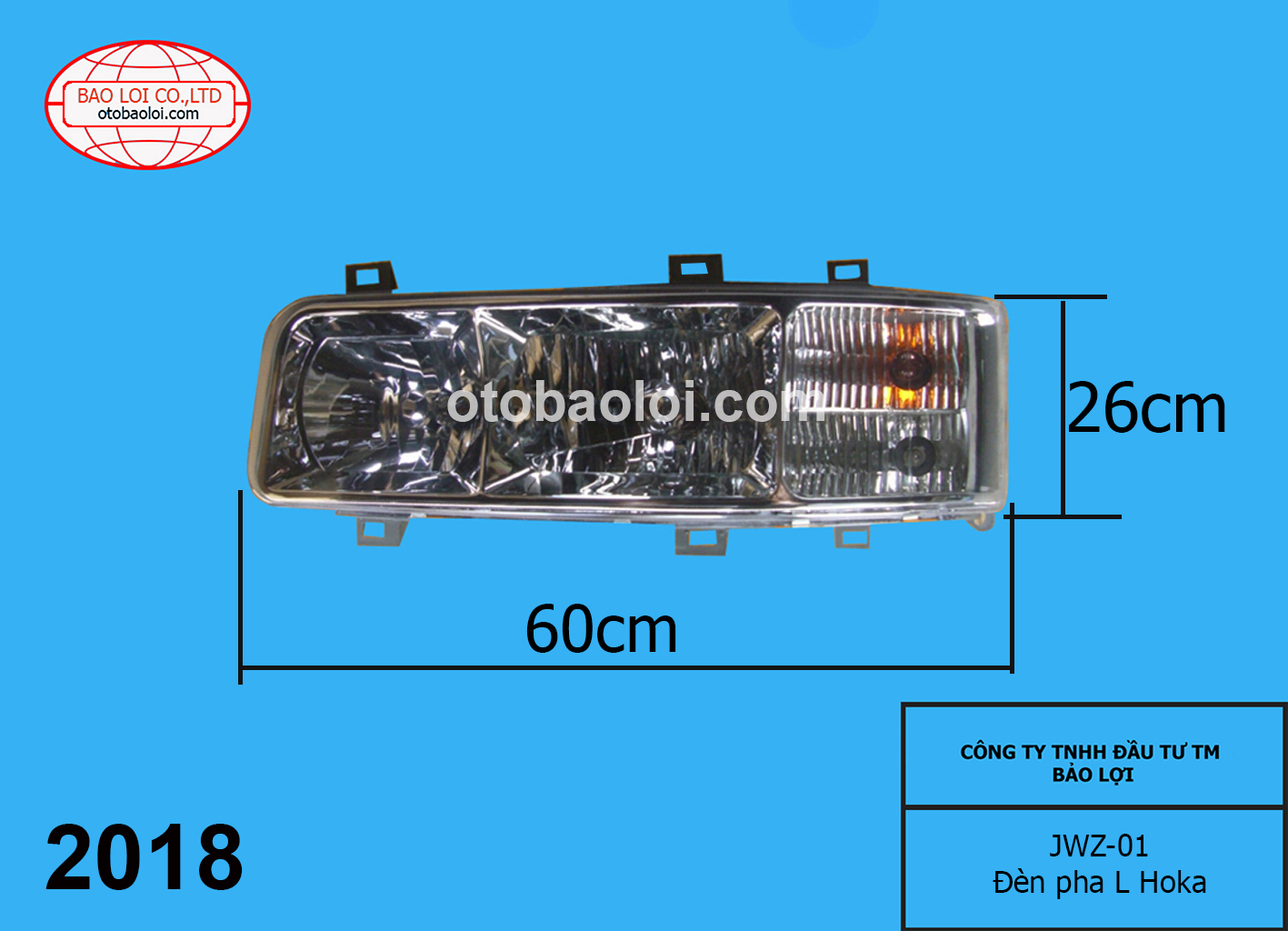 Đèn pha L Hoka