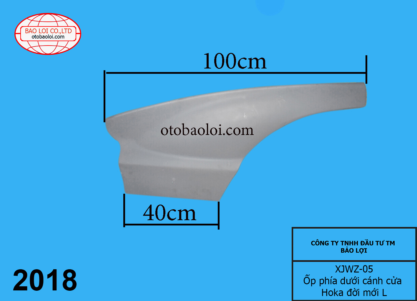 Ốp phía dưới cánh cửa Hoka đời mới L