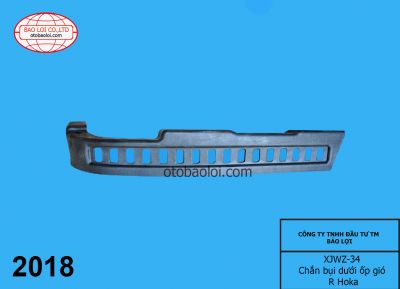 Chắn bụi dưới ốp gió R Hoka 