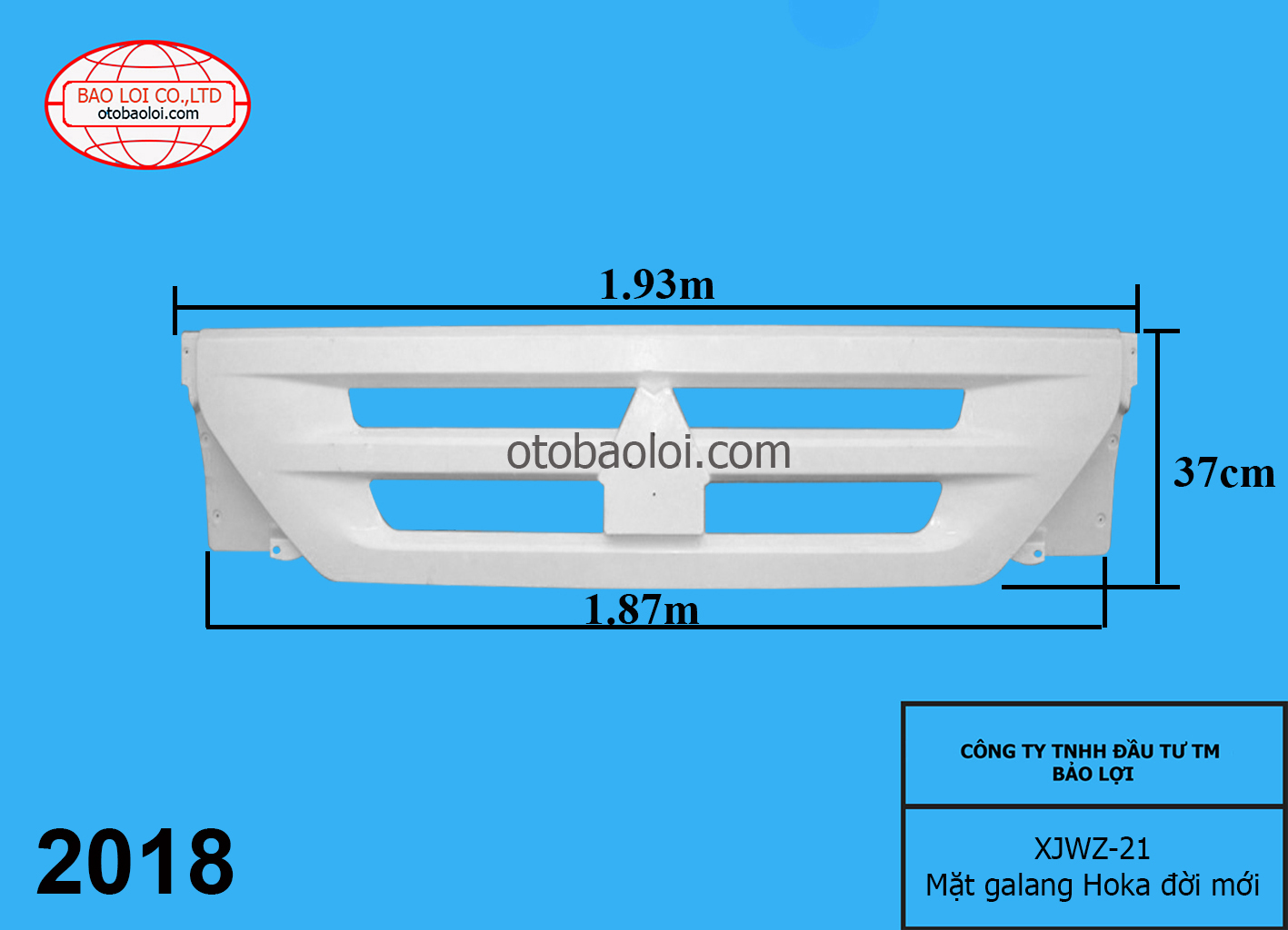 Mặt galang Hoka đời mới