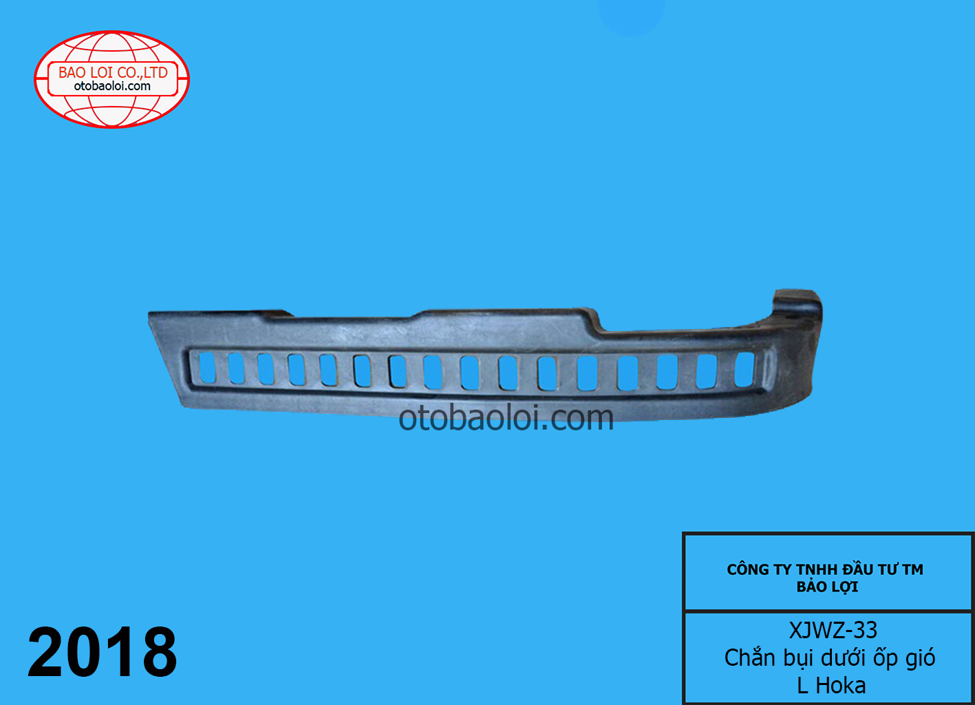 Chắn bụi dưới ốp gió L Hoka 