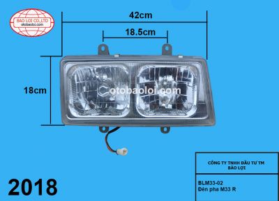 Đèn pha M33 R