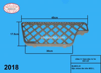 Bậc nhôm lên trên M33 L