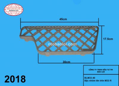 Bậc nhôm lên trên M33 R