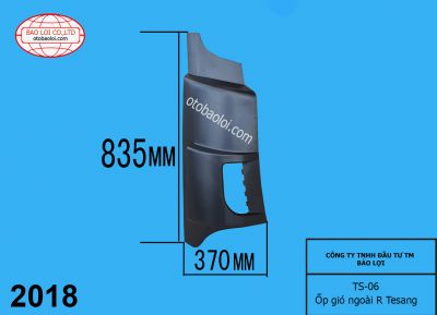 Ốp gió ngoài R Tesang