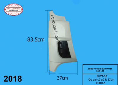 Ốp gió có gờ R 37cm TG8Tan