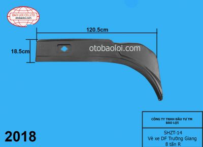 Vè xe DF Trường Giang 8 tấn R