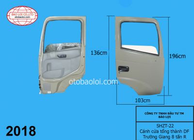 Cánh cửa tổng thành DF Trường Giang 8 tấn R