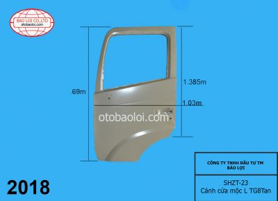 Cánh cửa mộc L TG8Tan