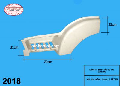 Vè xe mảnh trước L HYJS