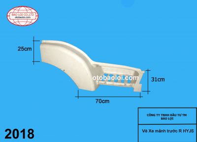 Vè xe mảnh trước R HYJS