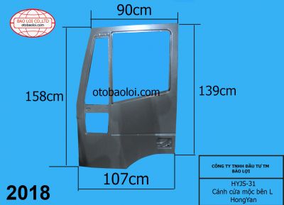 Cánh cửa mộc bên L HongYan