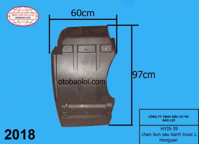 chan bun sau banh truoc L