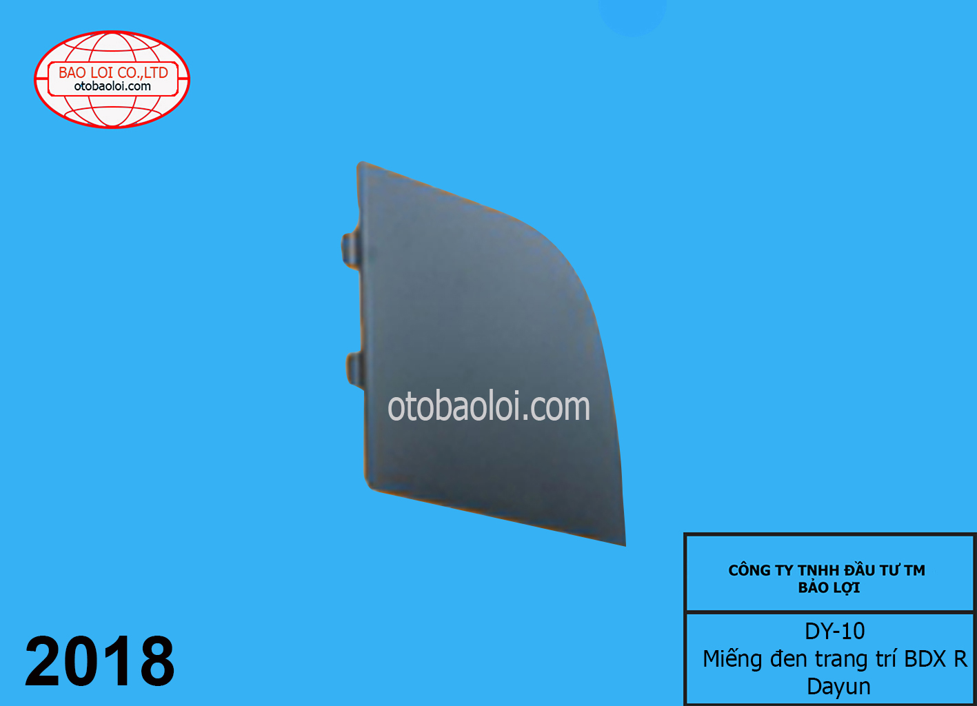 Miếng đen trang trí BDX R Dayun