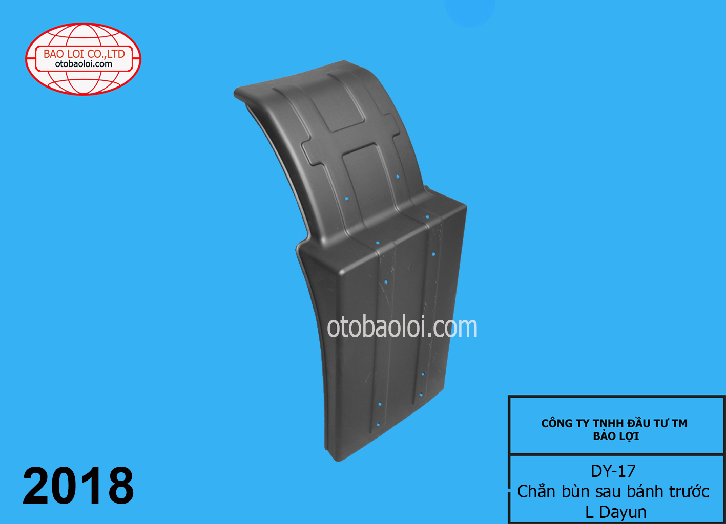 Chắn bùn sau bánh trước L Dayun