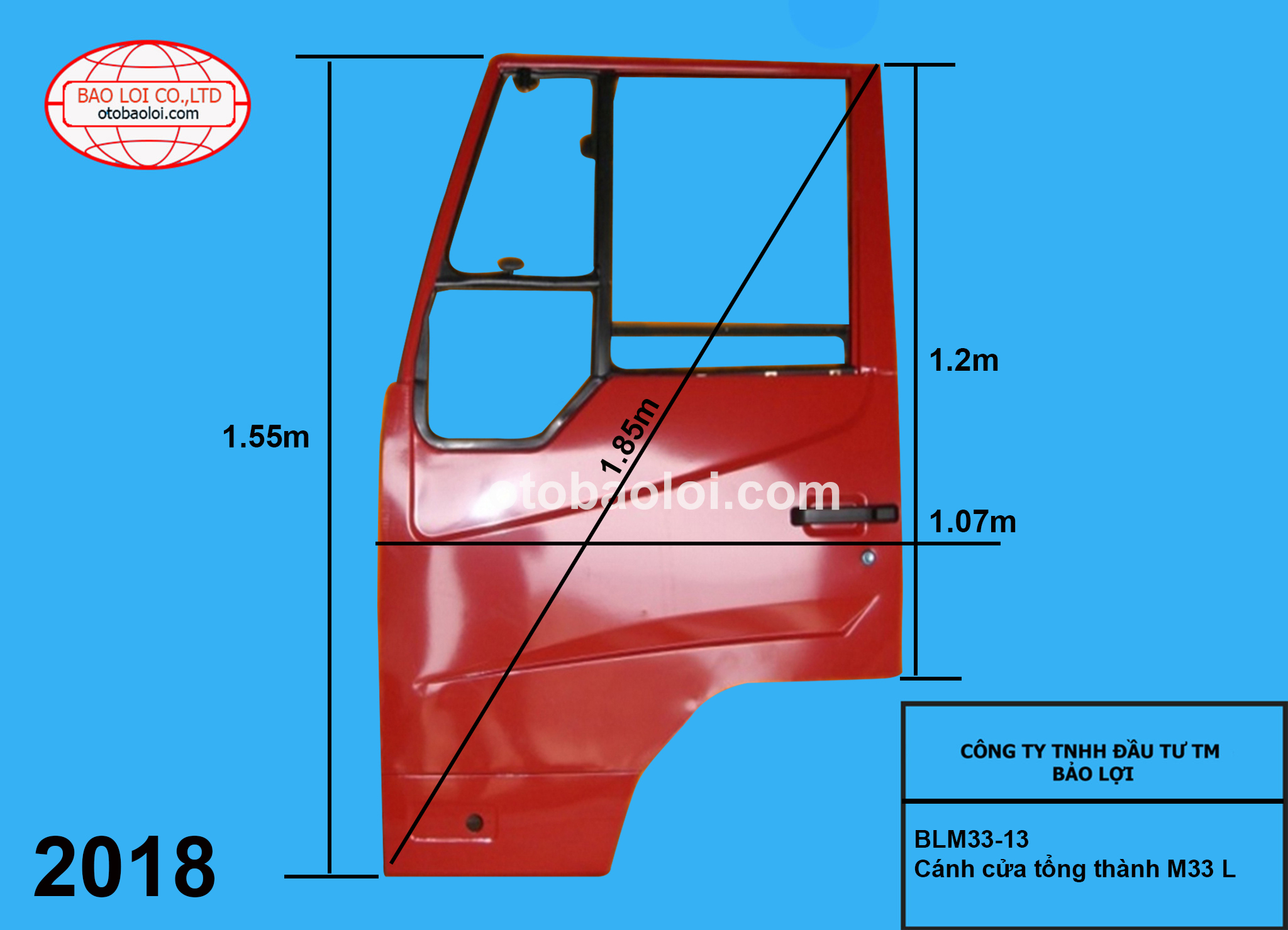 Cánh cửa tổng thành M33 L