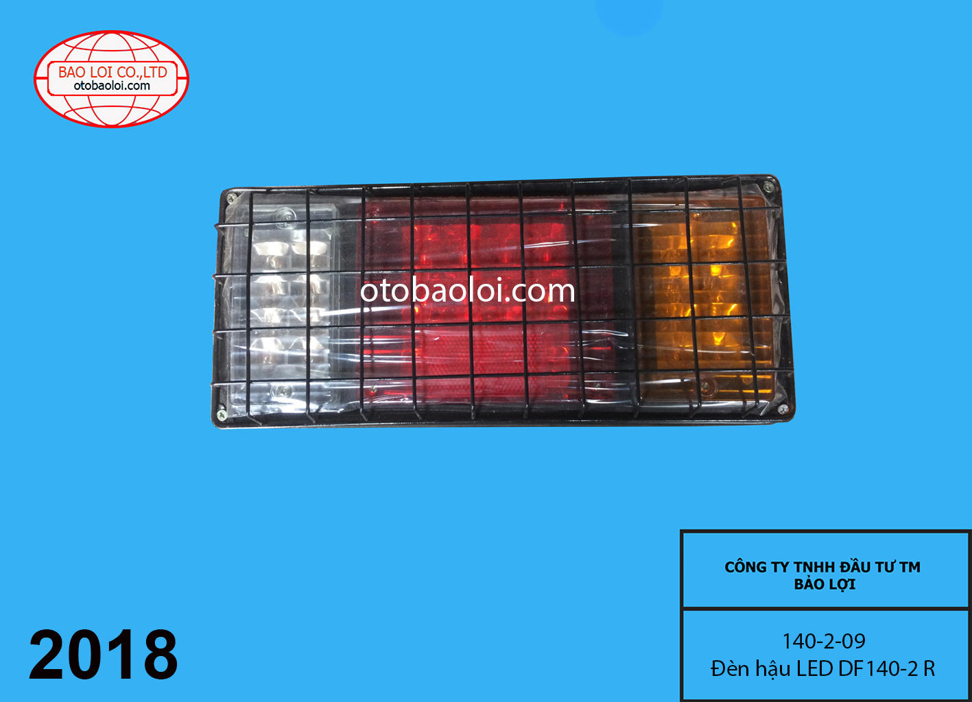 Đèn hậu LED DF140-2 R