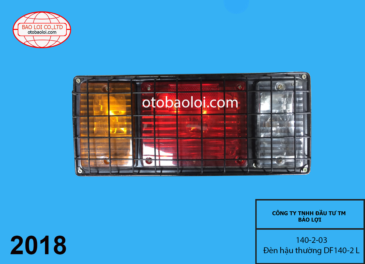 Đèn hậu thường DF140-2 L