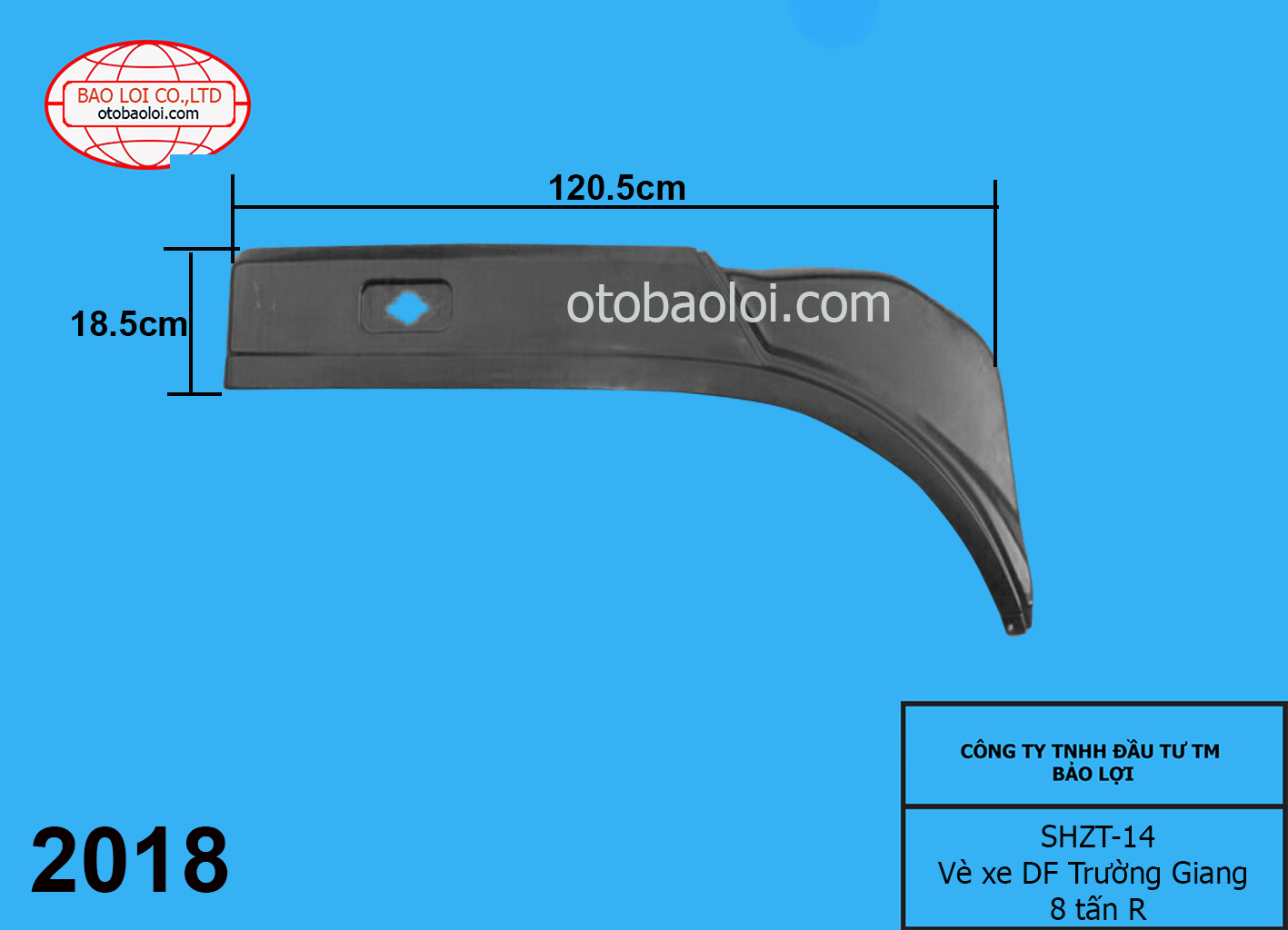 Vè xe DF Trường Giang 8 tấn R