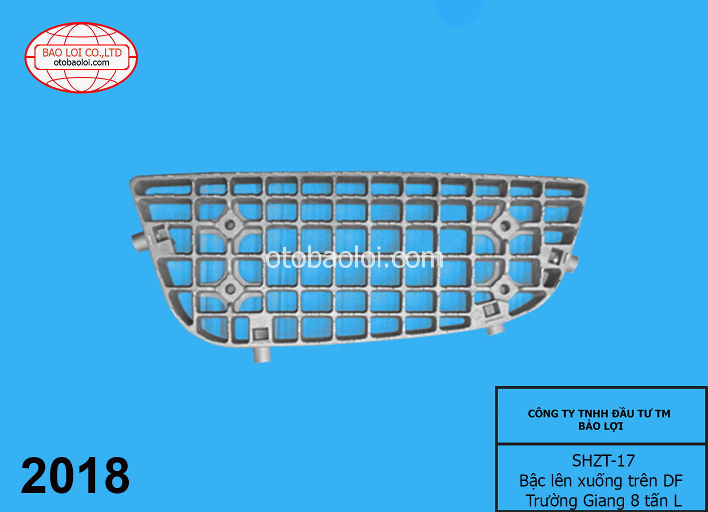 Bậc lên xuống trên DF Trường Giang 8 tấn L