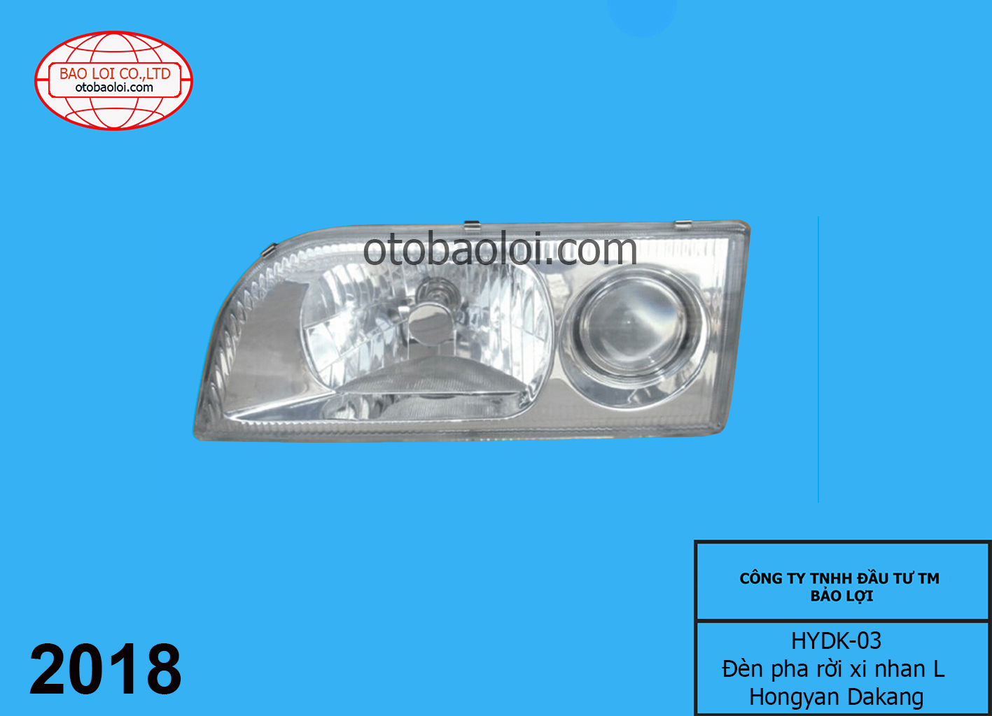 Đèn pha rời xi nhan L Hongyan Dakang