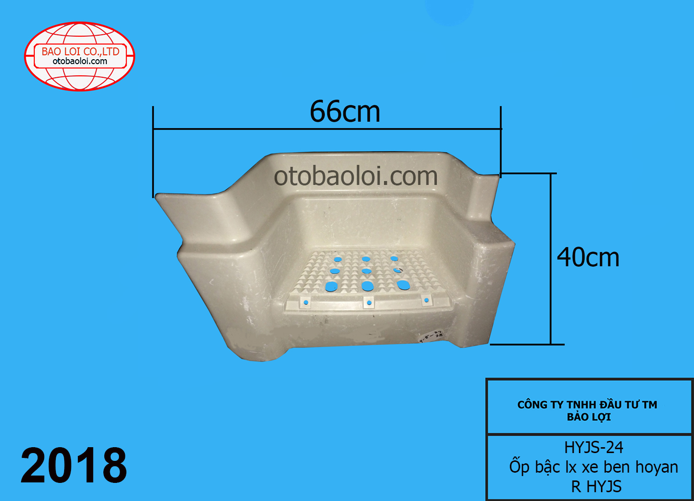 Ốp bậc lx xe ben hoyan R HYJS