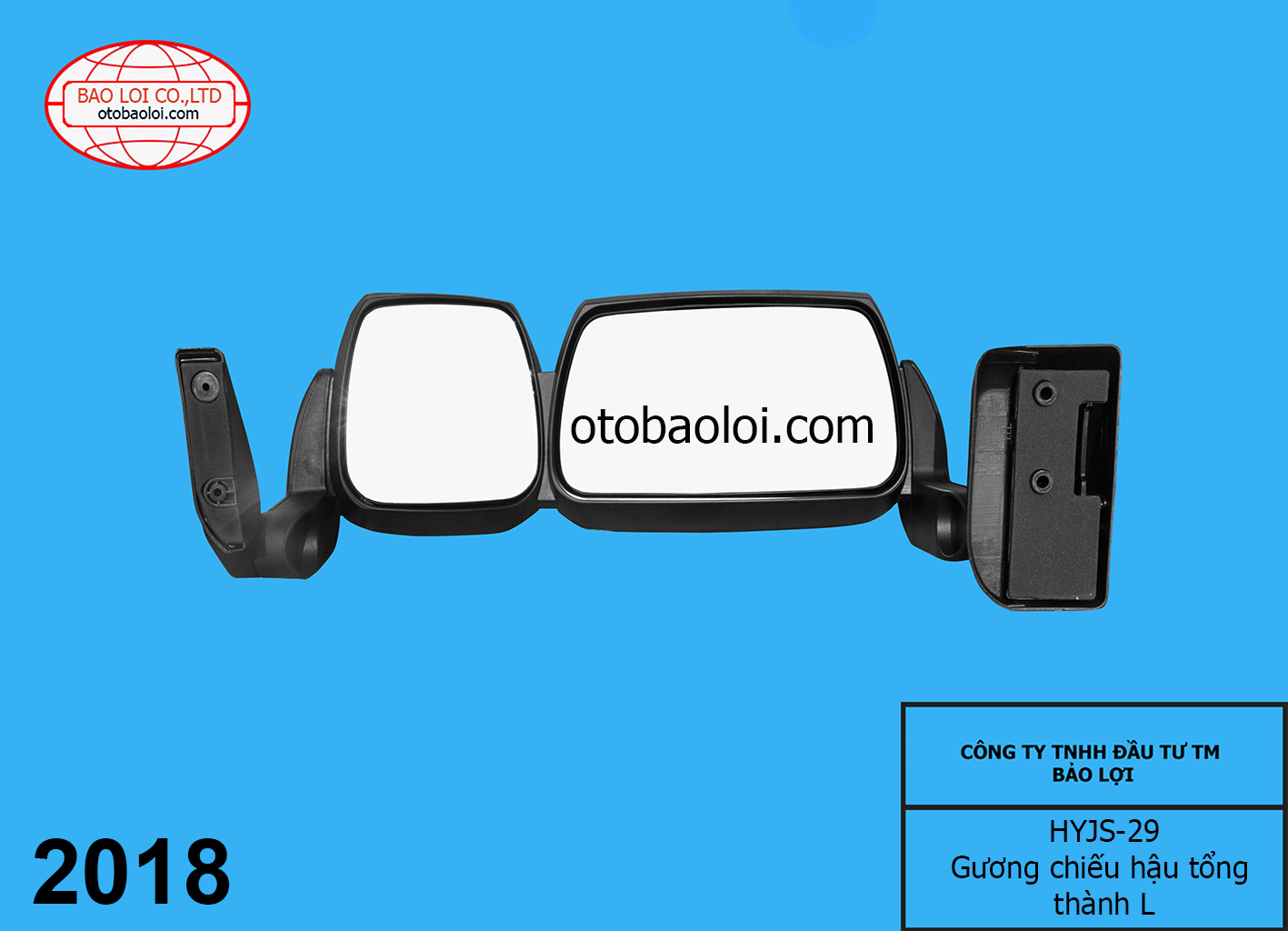 Gương chiếu hậu tổng thành L