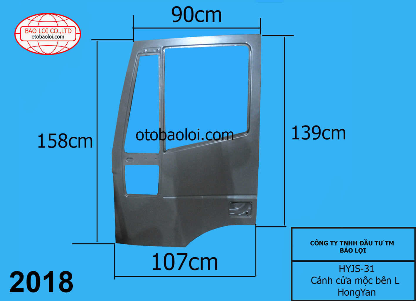 Cánh cửa mộc bên L HongYan