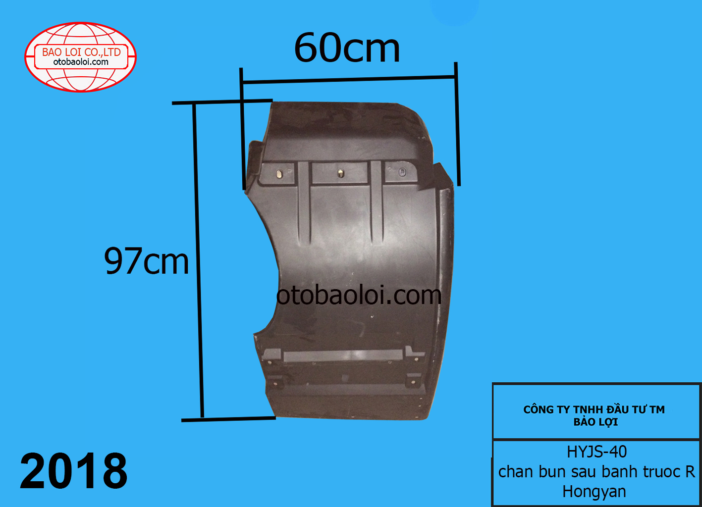 chan bun sau banh truoc R