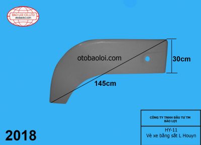 Vè xe bằng sắt L Houyn