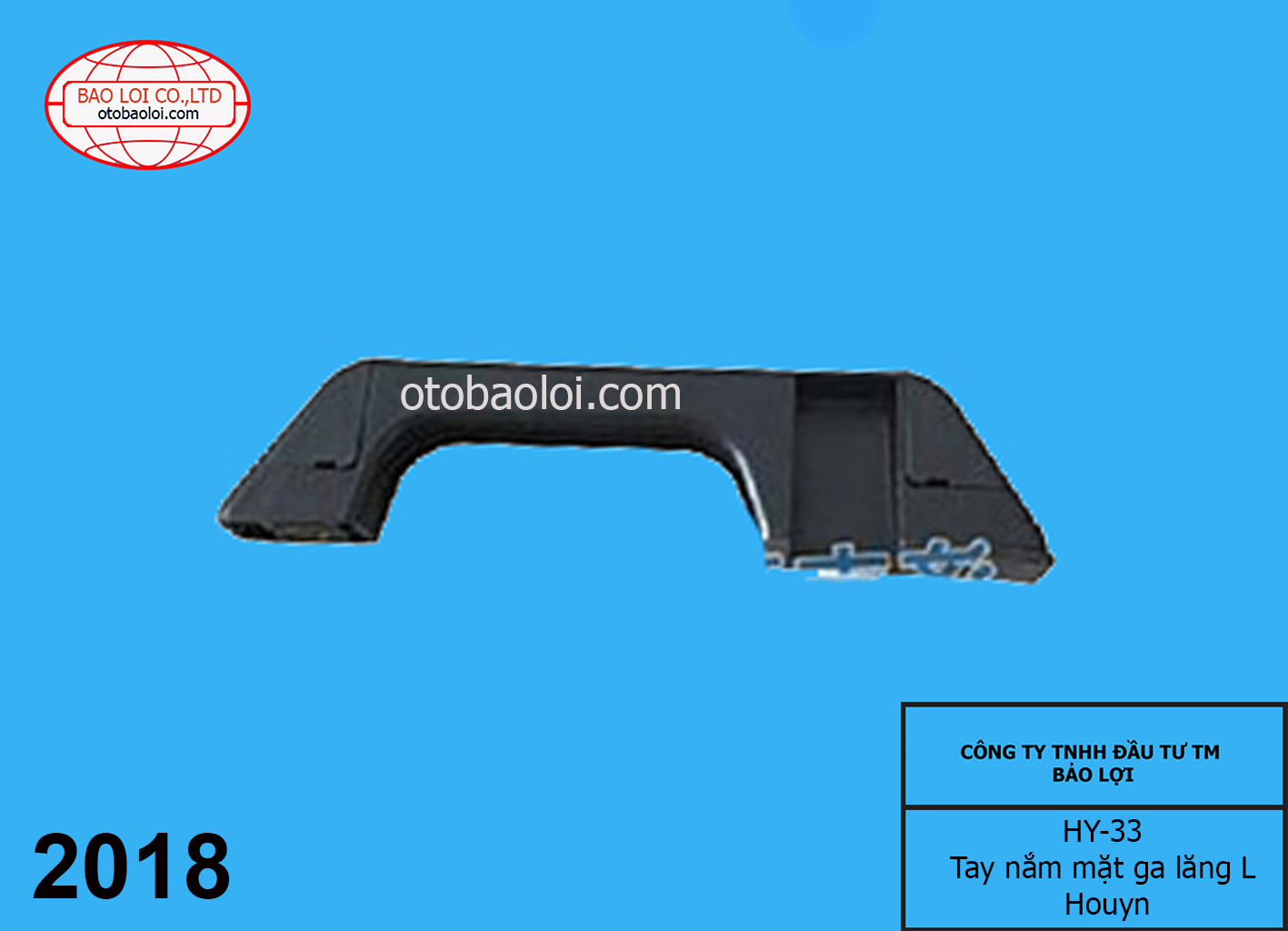 Tay nắm mặt ga lăng L Houyn