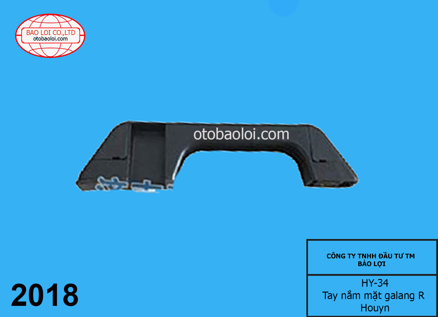 Tay nắm mặt galang R Houyn