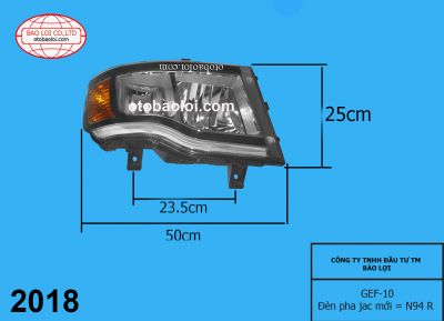 Đèn pha jac mới = N94 R