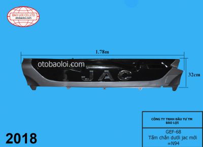 Tấm chắn dưới jac mới =N94