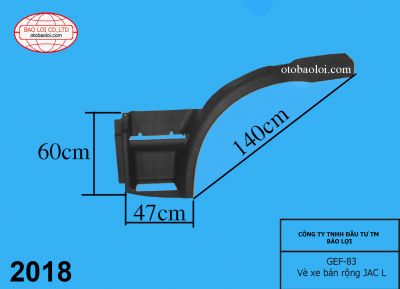 Vè xe bản rộng JAC L