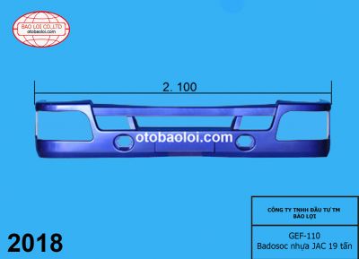 Badosoc nhựa JAC 19 tấn