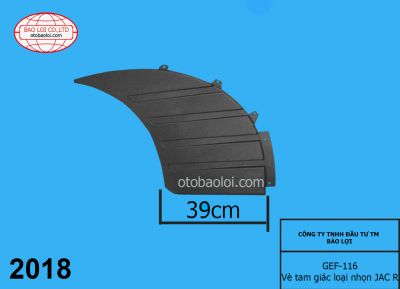 Vè tam giác loại nhọn JAC R