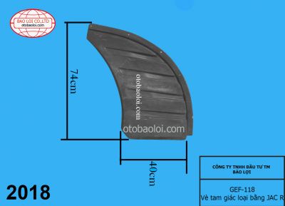 Vè tam giác loại bằng JAC R