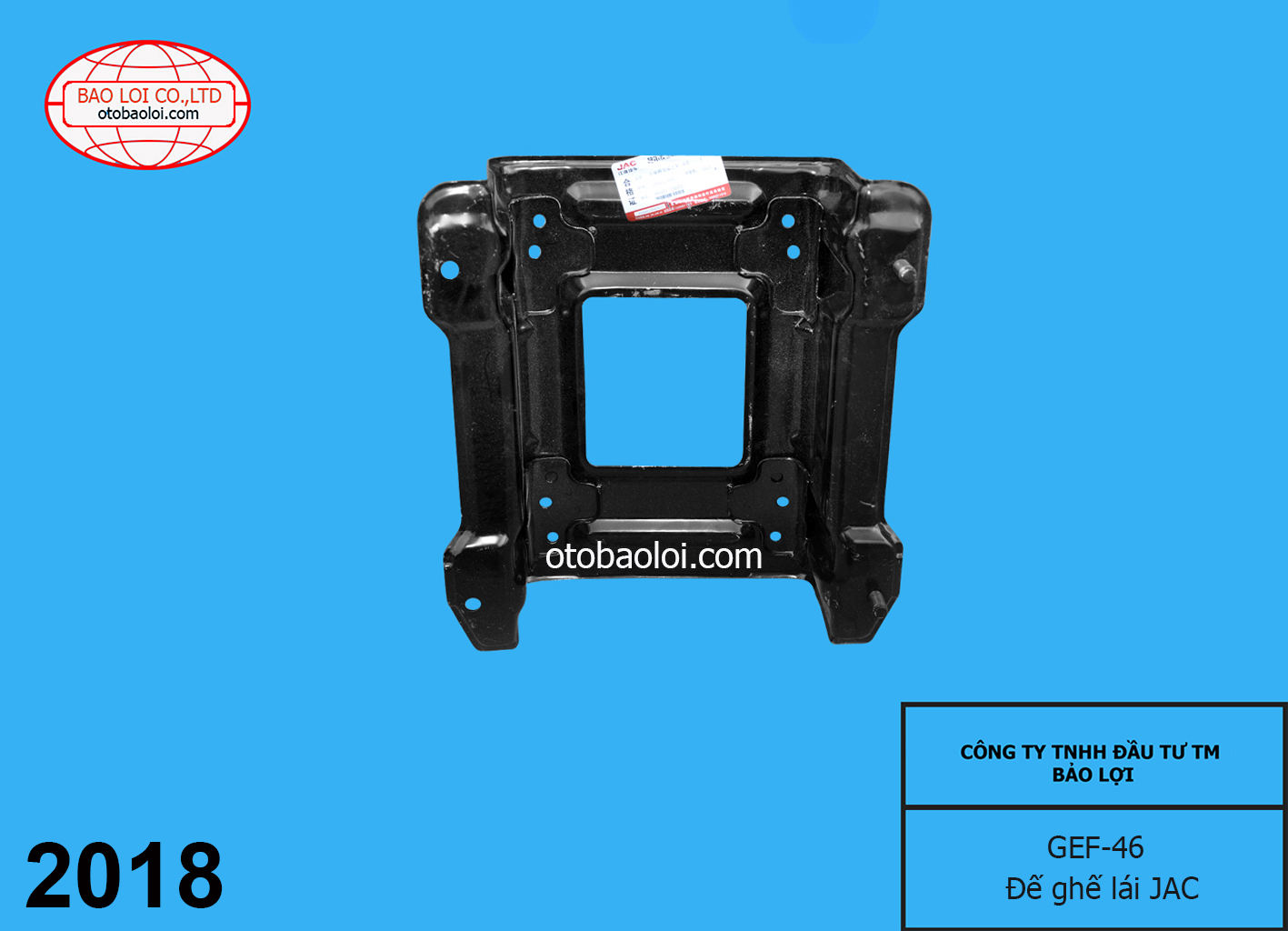 Đế ghế lái Jac